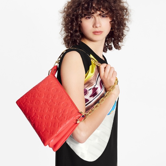 NIB Louis Vuitton Coussin PM Red - Picture 2 of 8